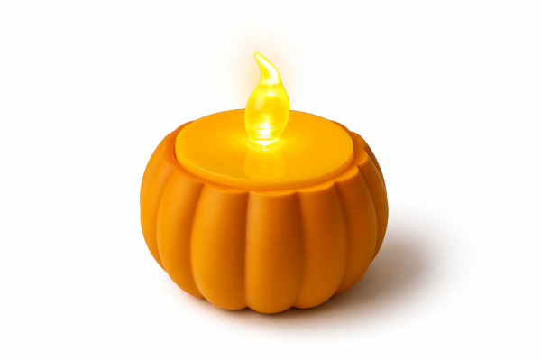 Halloween Teelichthalter inkl. LED-Teelicht
